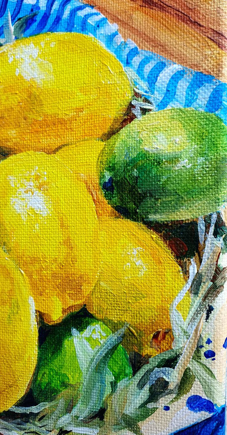 Original Contemporary Food & Drink Painting by Natasha Sokolnikova