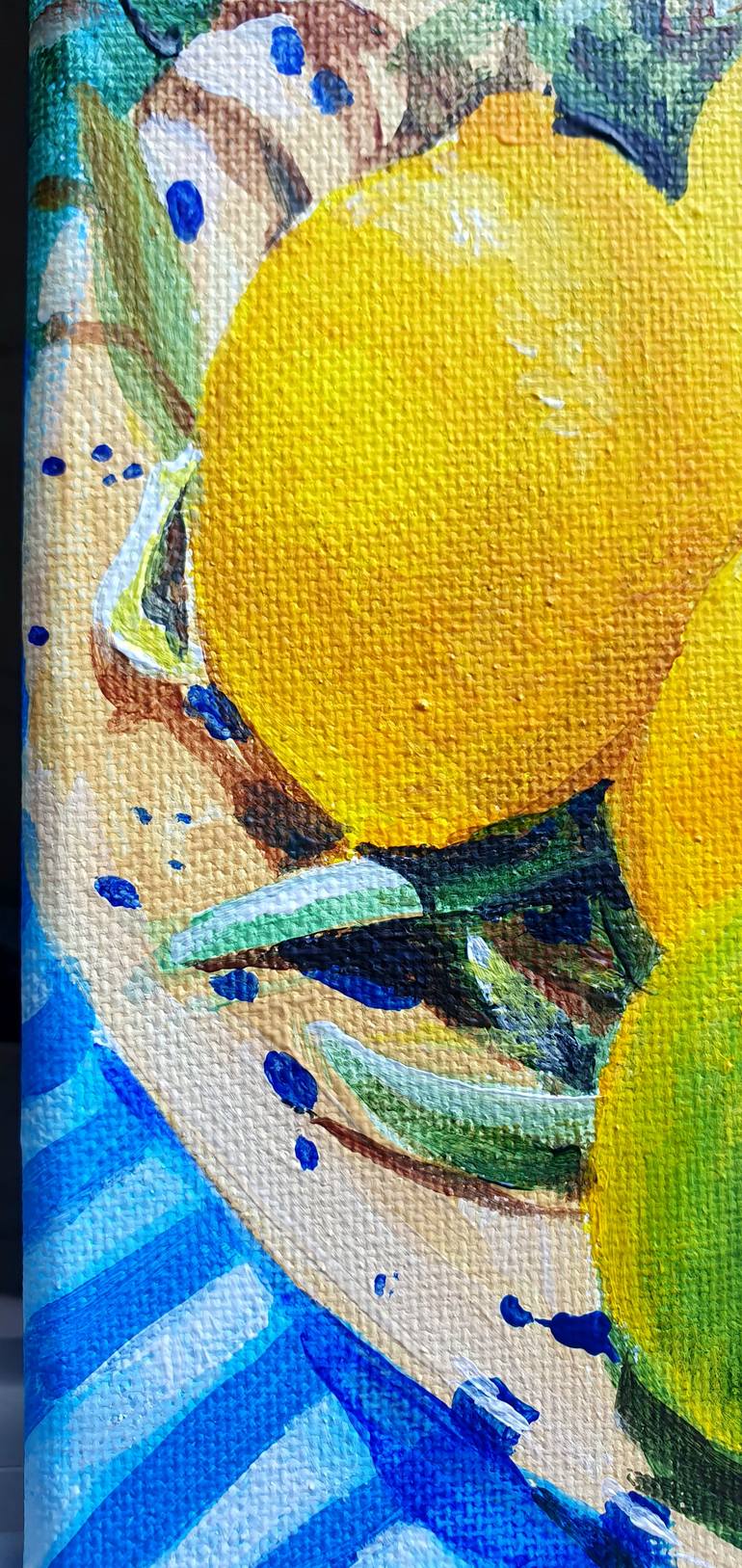 Original Contemporary Food & Drink Painting by Natasha Sokolnikova