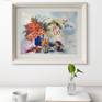 Frame sample at home interior
