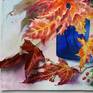 Artwork details with leaves