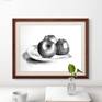 Artwork in interior with frame sample