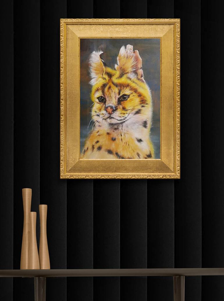 Original Fine Art Animal Painting by Natasha Sokolnikova