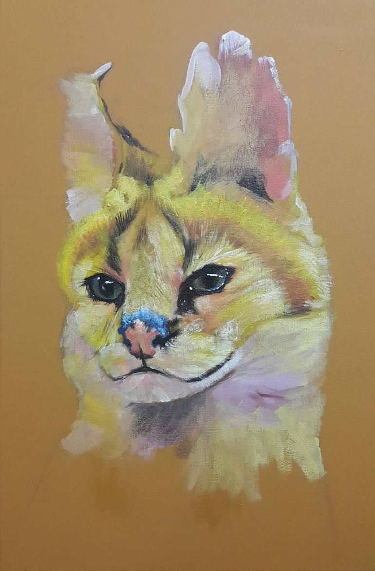 Original Fine Art Animal Painting by Natasha Sokolnikova