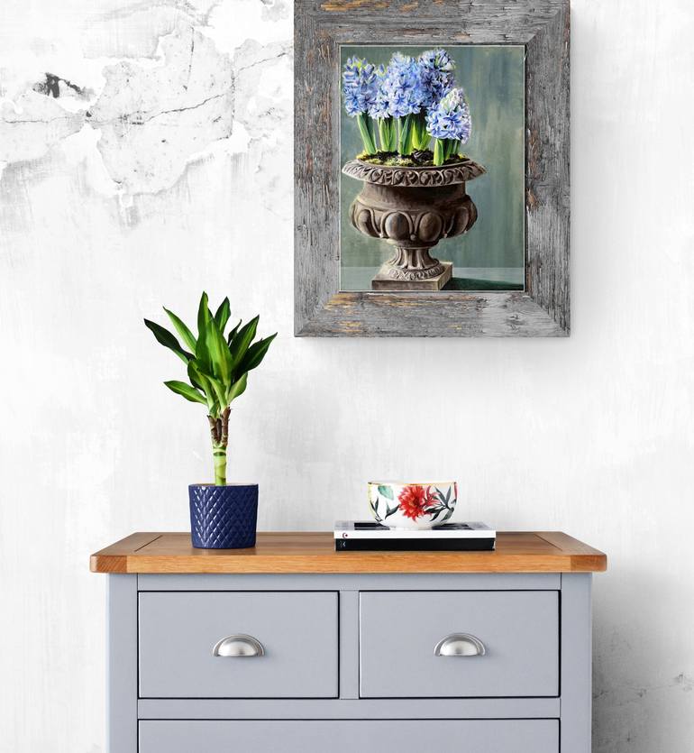 Original Fine Art Floral Painting by Natasha Sokolnikova