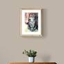 SCOTTISH FOLD Painting by Natasha Falcon | Saatchi Art