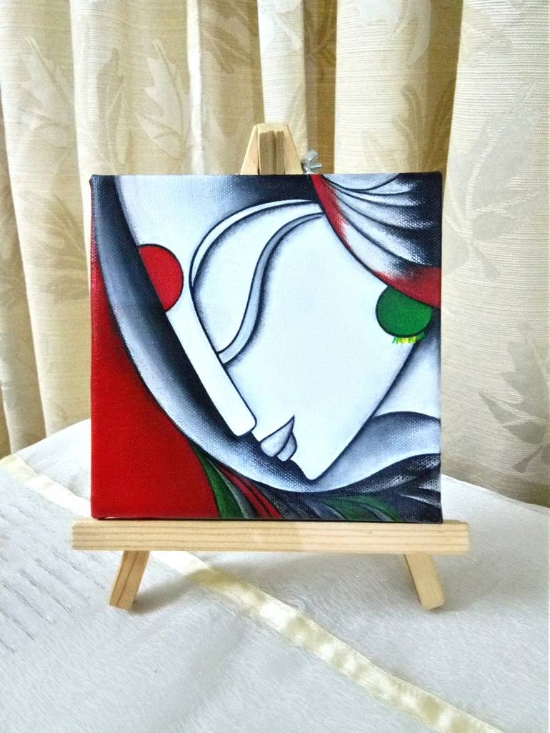 Original Abstract Religion Painting by Nidhi Agarwal