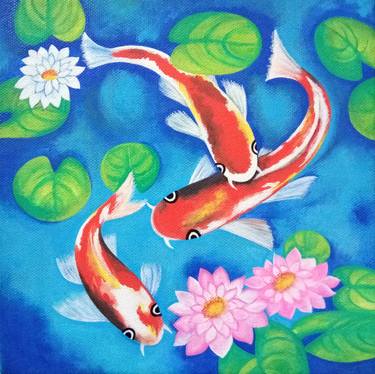 Original Fish Paintings by Nidhi Agarwal