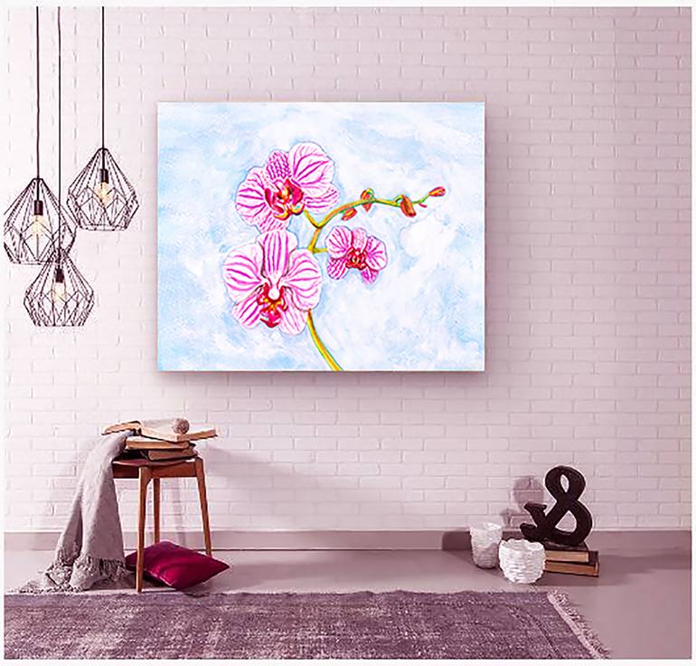 Original Fine Art Botanic Painting by Elvira Errico