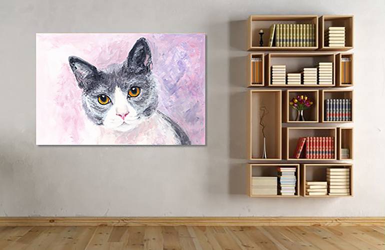 Original Modernism Animal Painting by Elvira Errico