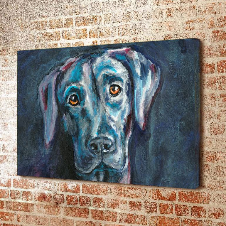 Original Fine Art Animal Painting by Elvira Errico