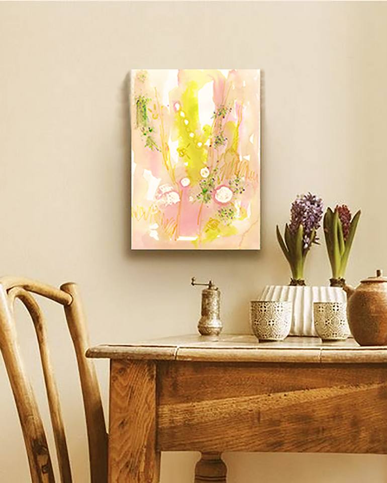 Original Modern Abstract Painting by Elvira Errico