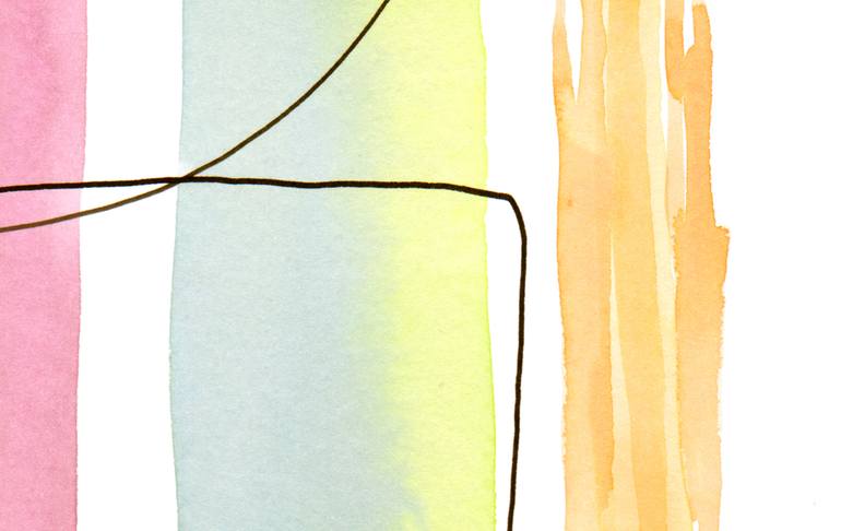 Original Modern Abstract Painting by Elvira Errico