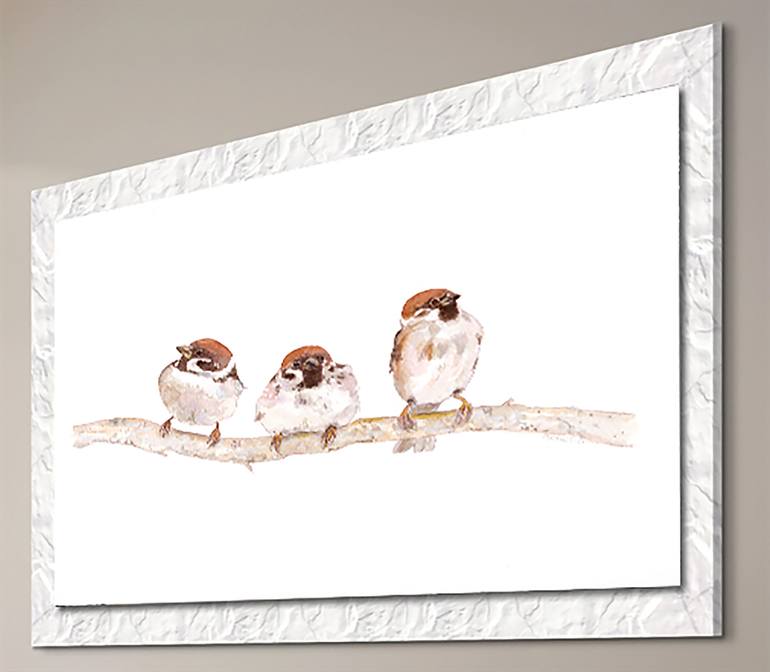 Original Modern Animal Painting by Elvira Errico