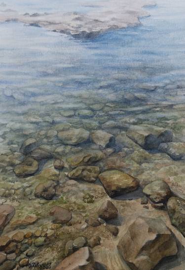 Print of Conceptual Seascape Paintings by Olga Khavinson