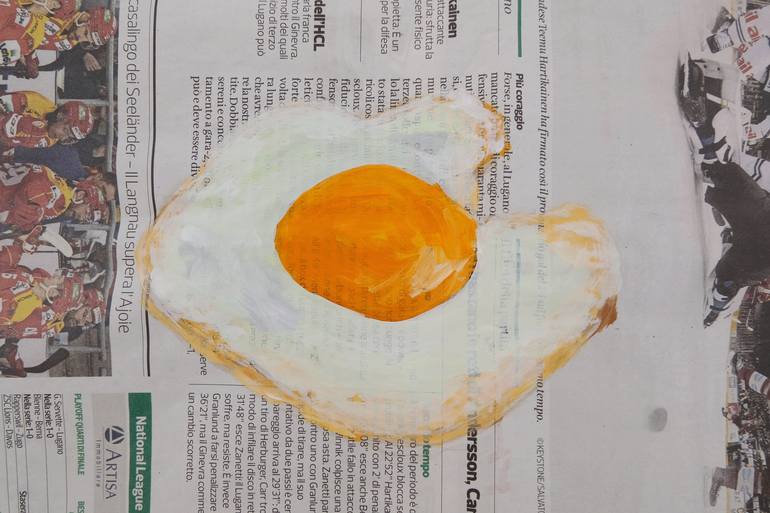 Original Abstract Still Life Painting by Kelly Ngshah