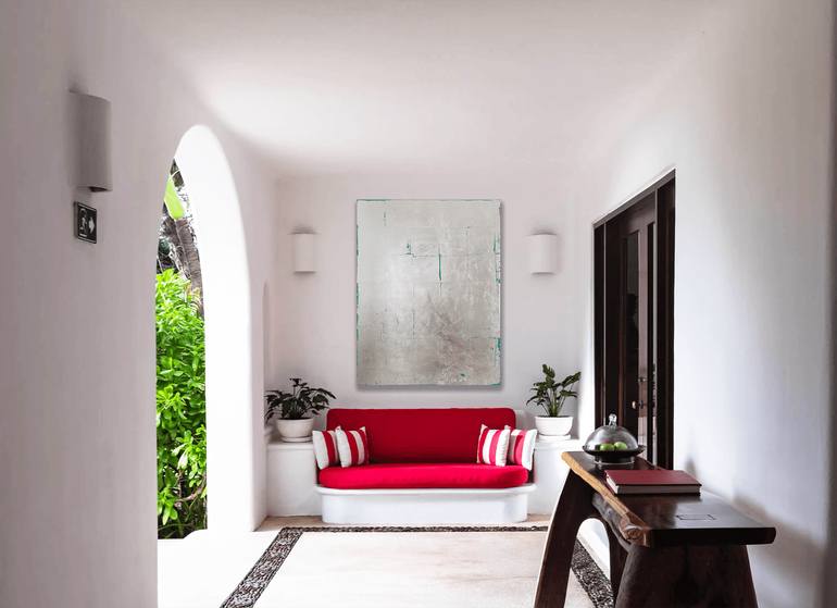 Original Art Deco Abstract Painting by Kelly Ngshah