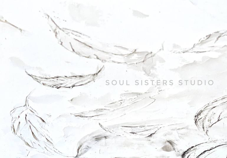 Original Modern Abstract Painting by SOUL SISTERS STUDIO