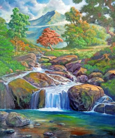 Print of Realism Nature Paintings by Redhola Muzny