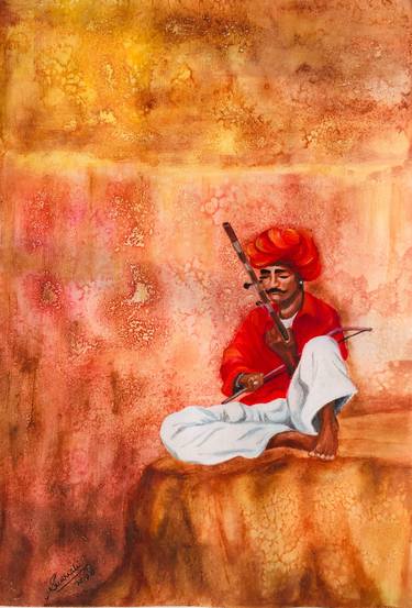 Print of Figurative World Culture Paintings by Swarnali Singh