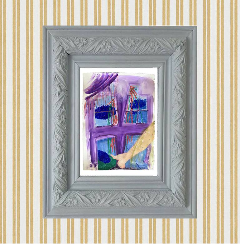 Original Figurative Home Painting by Biljana Lazovic