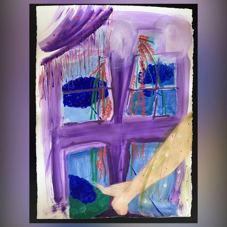 Original Figurative Home Painting by Biljana Lazovic