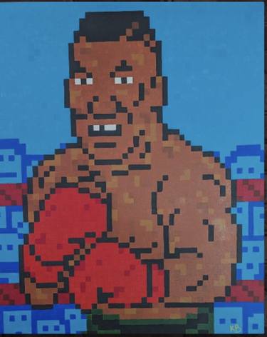 Iron Mike Pixel Pop Art thumb