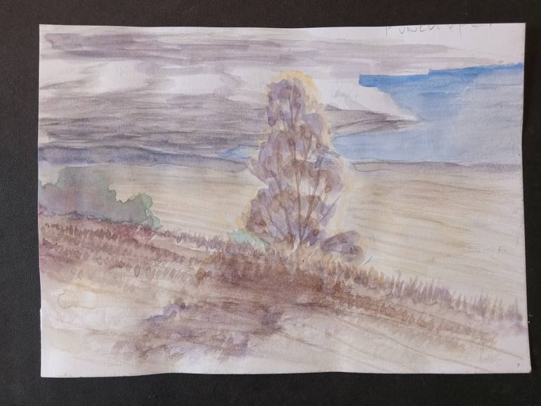 Original Abstract Landscape Painting by Ian Langham