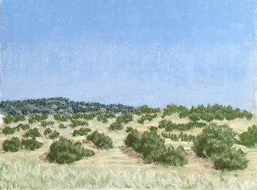Original Impressionism Landscape Drawings by Ian Langham