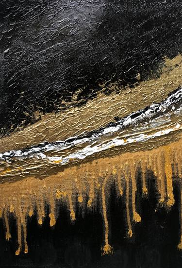 Original Abstract Expressionism Abstract Painting by Divyang Pandya