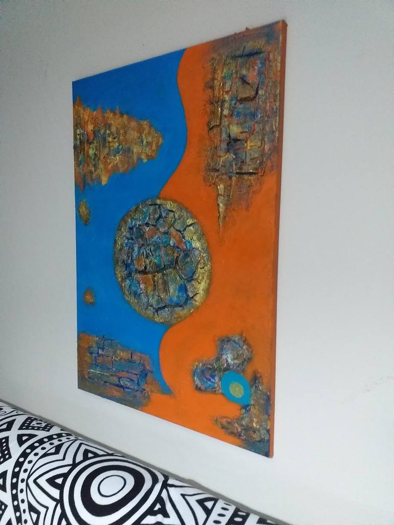 Original Abstract Painting by Umut KUTBAY
