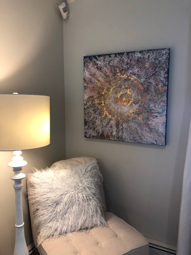 Original Abstract Expressionism Abstract Painting by Kristin Pierce