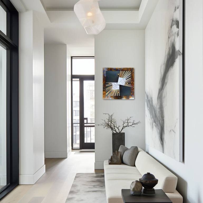 Original Abstract Expressionism Abstract Sculpture by Davide Foletti