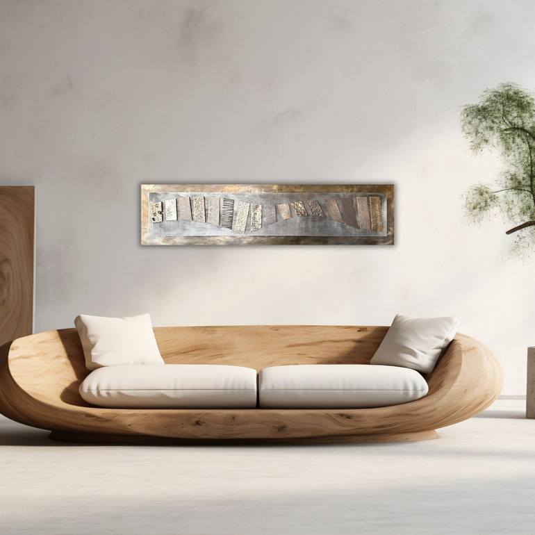 Original Abstract Expressionism Abstract Sculpture by Davide Foletti