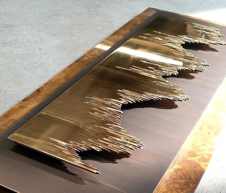 Original Abstract Wall Sculpture by Davide Foletti