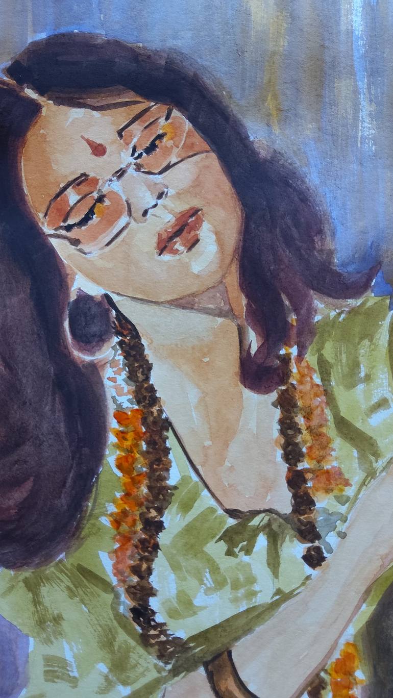 Original Portrait Painting by Meha Chaturvedi