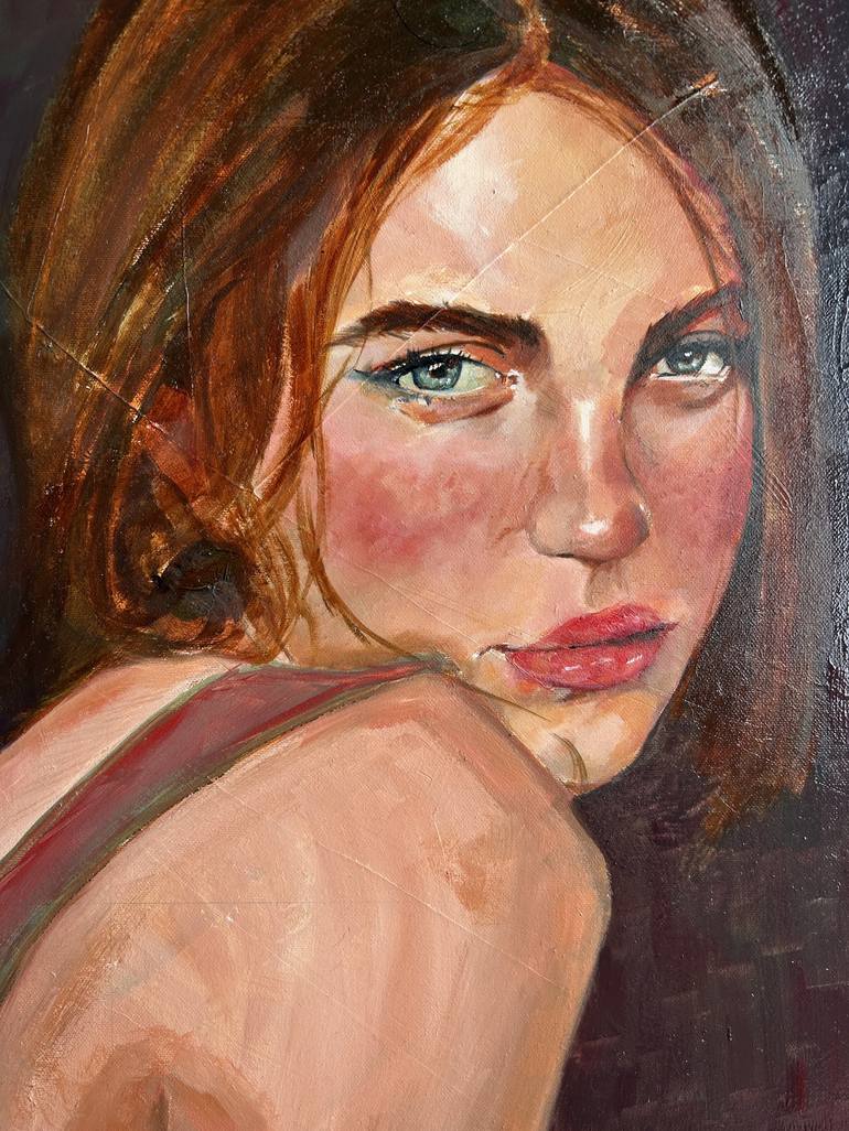 Original Contemporary Portrait Painting by Meha Chaturvedi