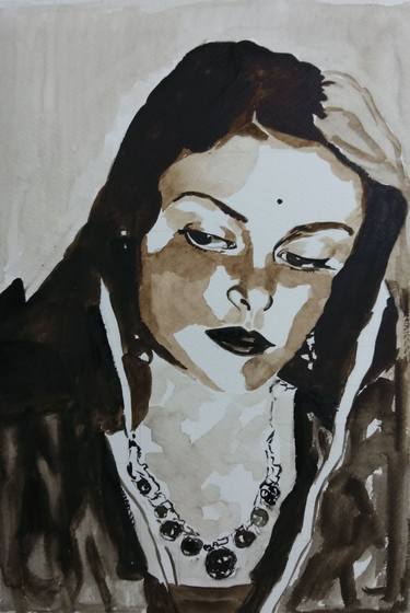 Print of Figurative Portrait Paintings by Meha Chaturvedi