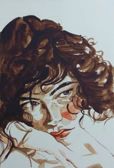Print of Figurative Portrait Paintings by Meha Chaturvedi