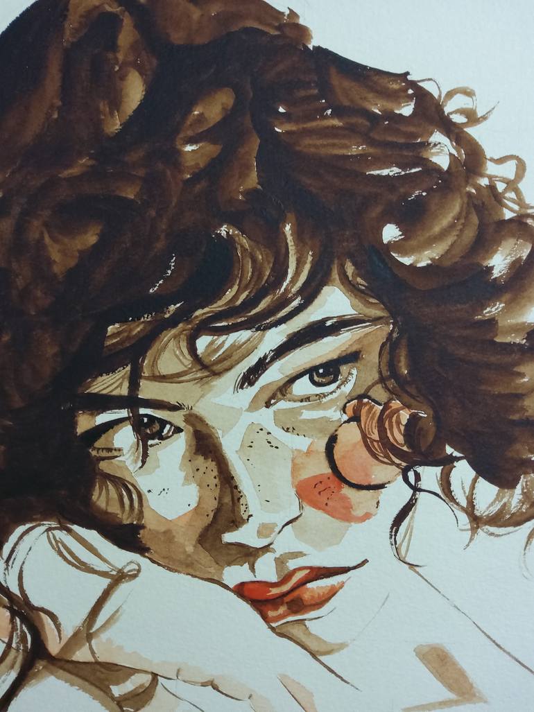 Original Figurative People Painting by Meha Chaturvedi