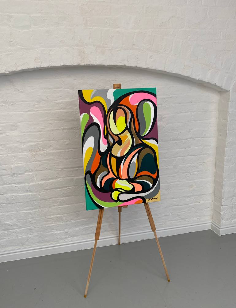 Original Figurative Women Painting by Nando Martins