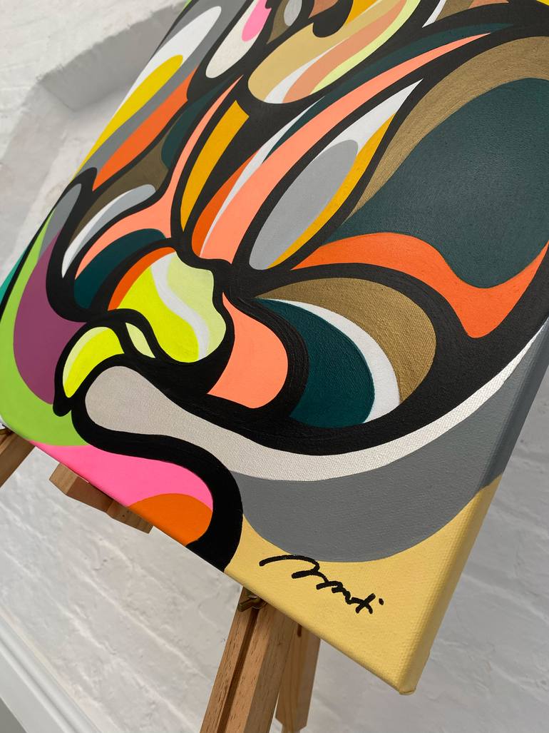 Original Figurative Women Painting by Nando Martins