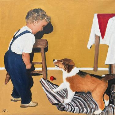 Print of Kids Paintings by Sonny Andersson