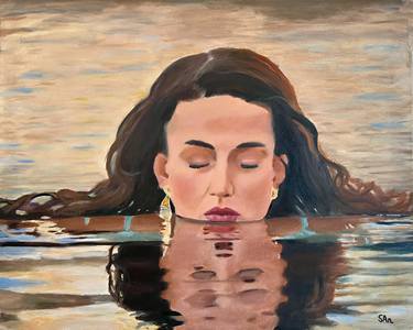 Original Figurative Health & Beauty Paintings by Sonny Andersson