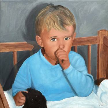 Print of Figurative Children Paintings by Sonny Andersson