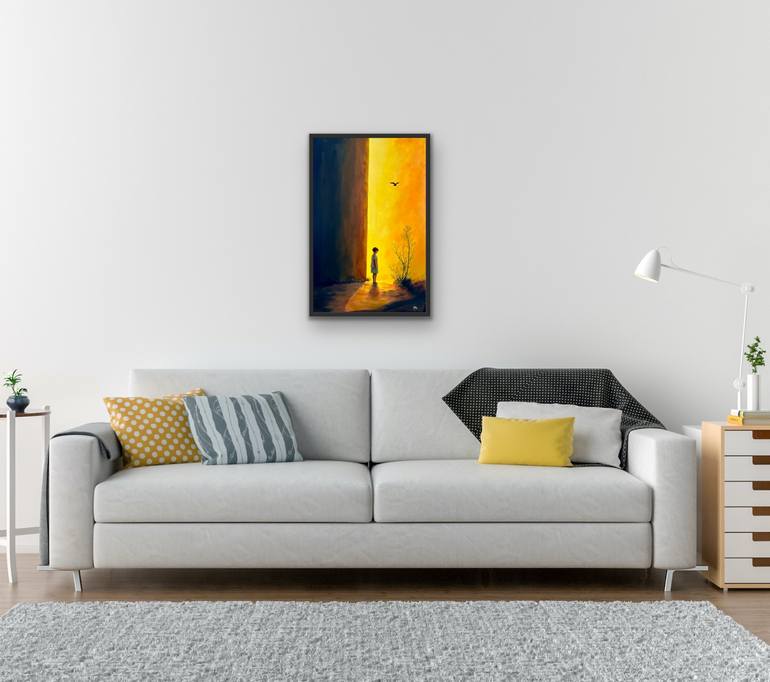 Original Contemporary Fantasy Painting by Sonny Andersson