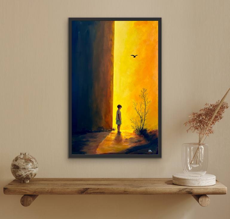 Original Contemporary Fantasy Painting by Sonny Andersson