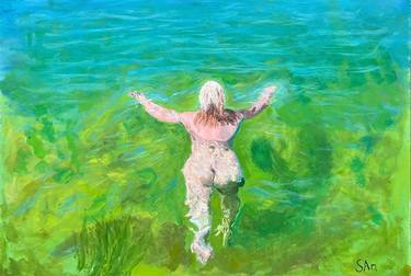 Print of Figurative Water Paintings by Sonny Andersson
