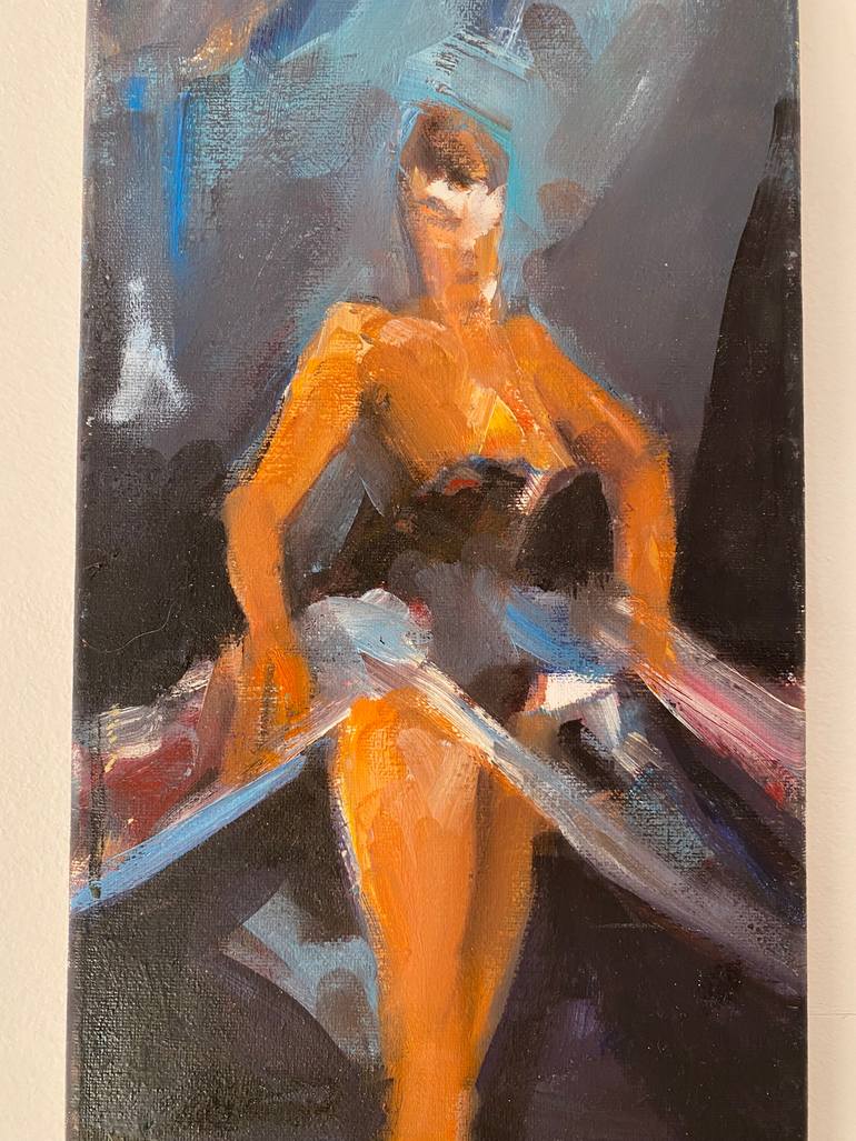 Original Impressionism Performing Arts Painting by ĐOrđE RadoičIć