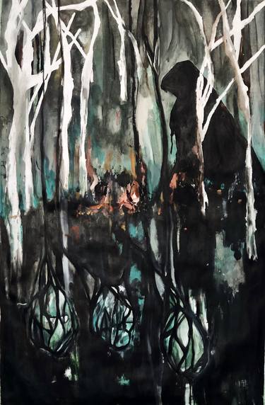 Print of Abstract Expressionism Abstract Paintings by Jessica Lewin