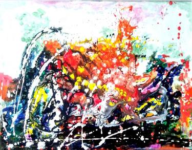 Original Abstract Paintings by Mukta Chowdhury